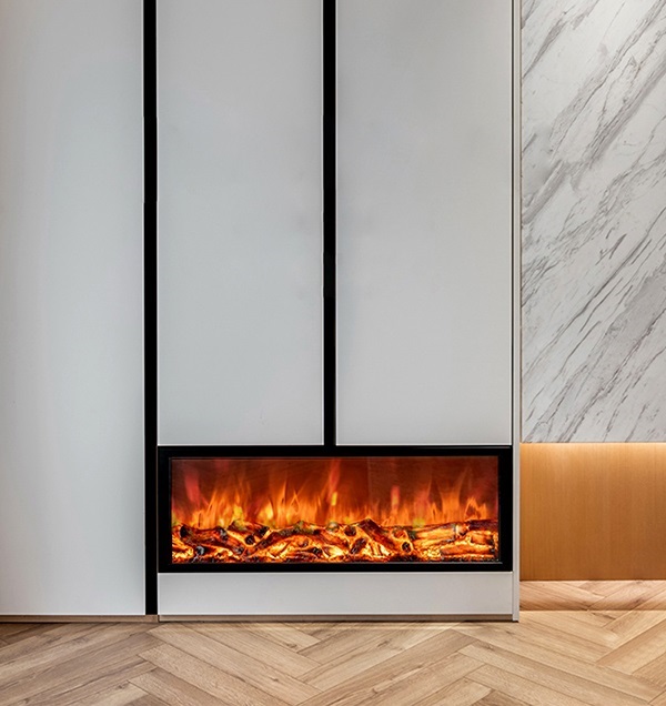 2D 1000 decorative fireplace