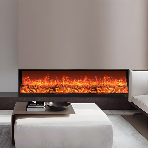 2D 1800 decorative fireplace