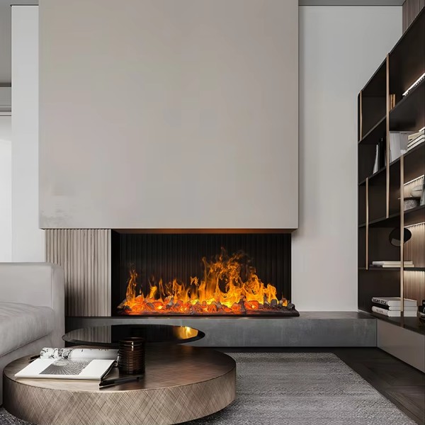 3DC RoundFireplace
